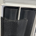 Close-up of Ironwood gutter guard mesh material showing fine openings that filter debris while allowing water flow
