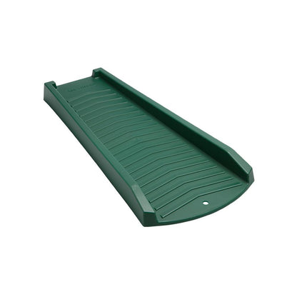 Splash block 10x21 inch slate black textured surface downspout foundation protection gutter contractor Damascus Oregon GutterAll