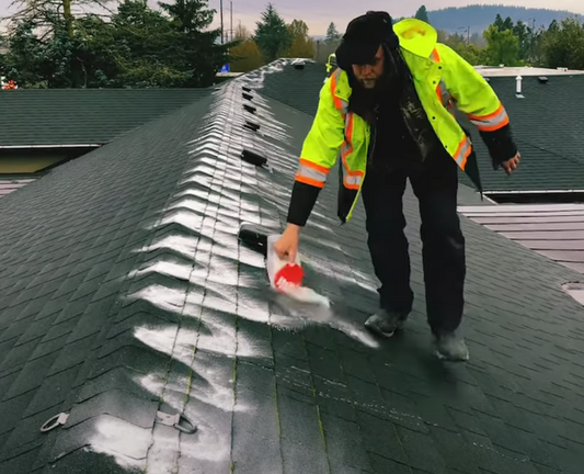 ROOF GUTTER MOSS ELIMINATOR 16 POUNDER Professional Grade