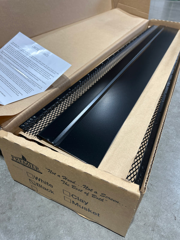 Premier Micro-Mesh Gutter Guard – Pro-Grade Aluminum | Stainless Steel Mesh | White, Brown, Black | 25-Piece Contractor Box