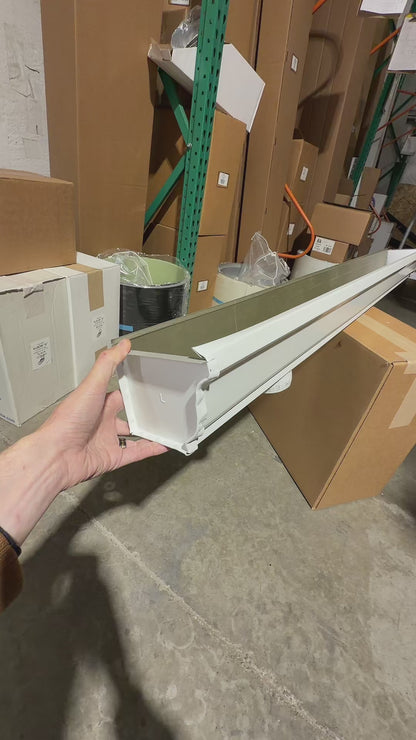Order Seamless Gutter Sections Online: Choose Your Length, End Caps and Outlet Prep