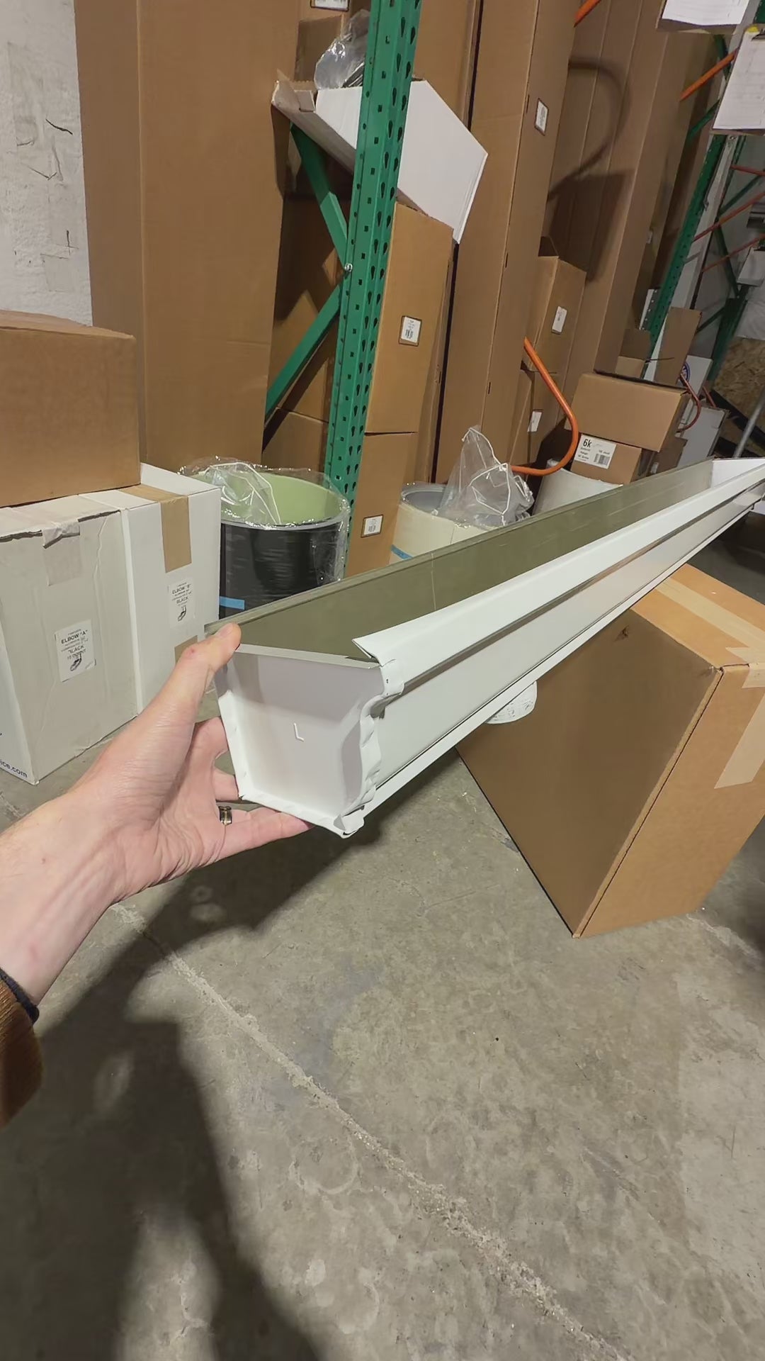 Order Seamless Gutter Sections Online: Choose Your Length, End Caps and Outlet Prep