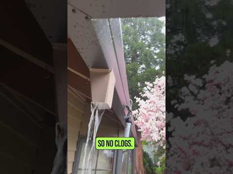 Max Flow 2x3 gutter outlet with wide-mouth anti-clog design. High-capacity drainage. 5K/6K/Fascia compatible. 25+ colors. Custom orders. Damascus OR.