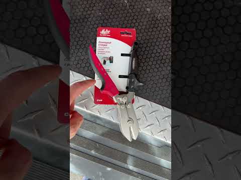 Malco C4R 5-inch professional downspout crimper with ergonomic handle for gutter installation.