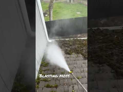 Zinc based moss control granules for exterior roof and gutter maintenance GutterAll