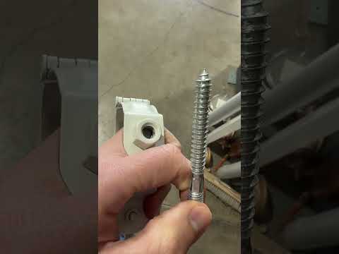 Euro downspout hinged bracket aluminum noise eliminating wall mount 3.1 inch 4 inch GutterAll Damascus Oregon