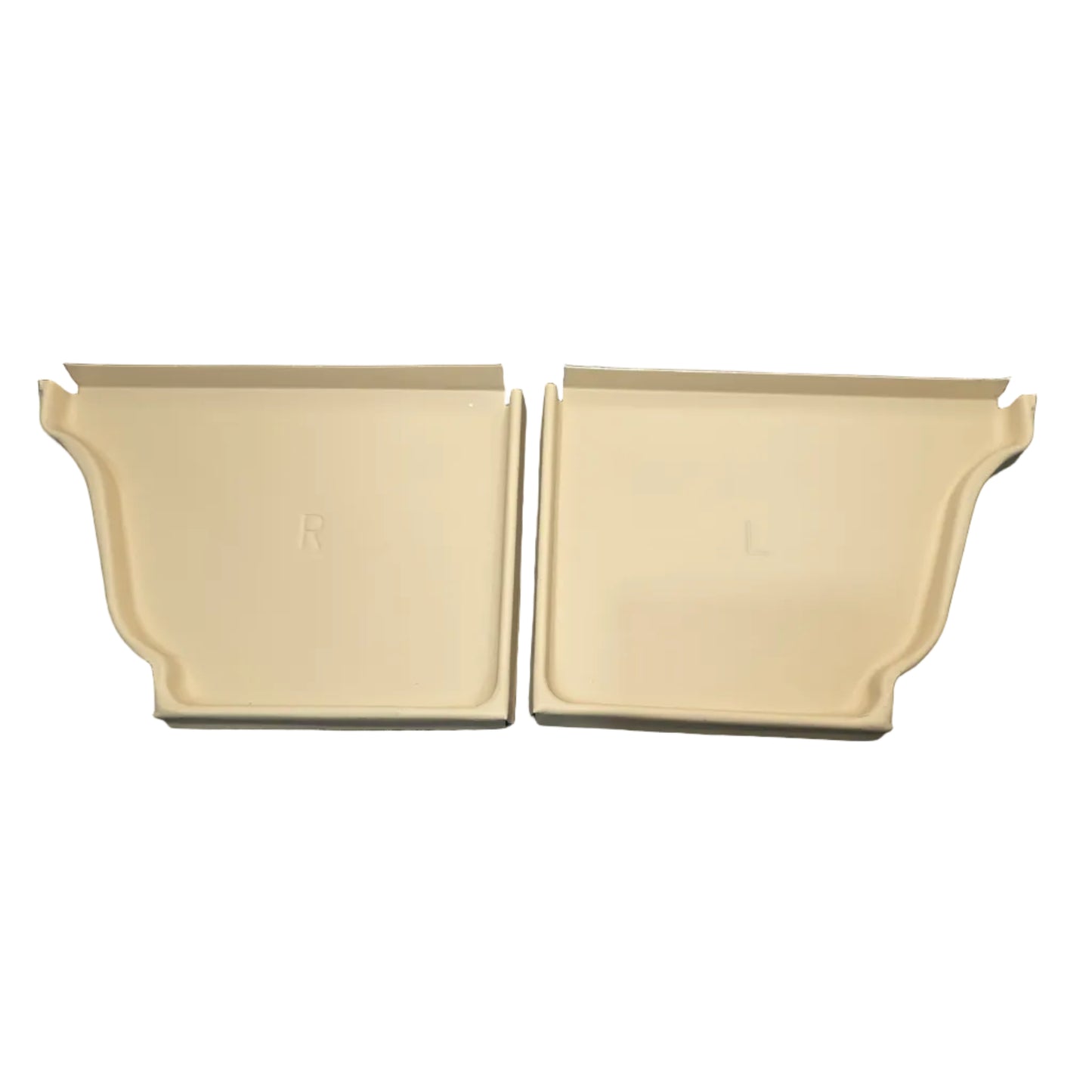 6 inch K-style aluminum gutter end cap left right pair white professional 027 thickness watertight seal fascia protection 6K ogee profile contractor DIY Damascus Oregon GutterAll