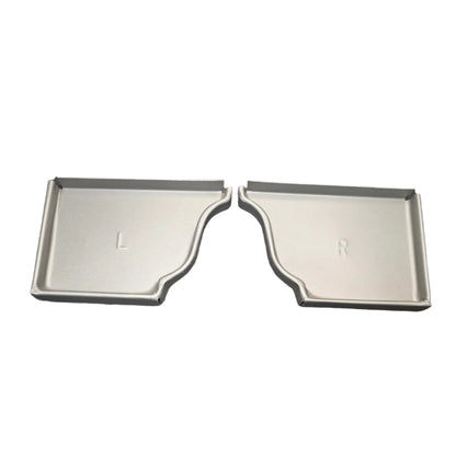 6 inch K-style aluminum gutter end cap left right pair white professional 027 thickness watertight seal fascia protection 6K ogee profile contractor DIY Damascus Oregon GutterAll