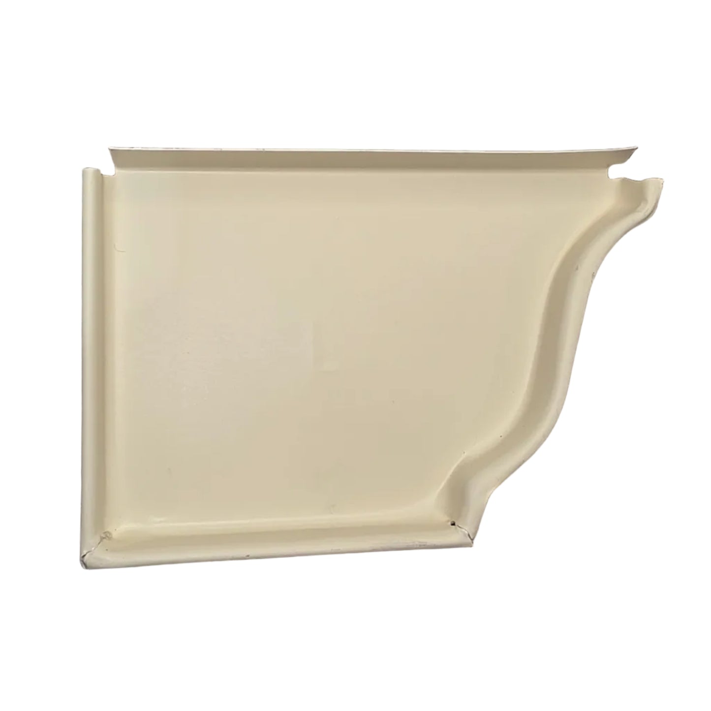6 inch K-style aluminum gutter end cap left right pair white professional 027 thickness watertight seal fascia protection 6K ogee profile contractor DIY Damascus Oregon GutterAll