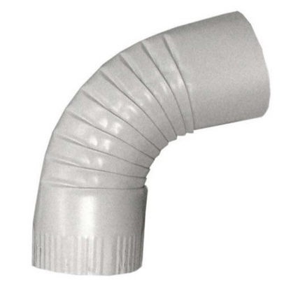 3" Round Downspout Elbow - 75° Professional Grade Aluminum | 25+ Colors | Standard Shipping Available | Damascus OR