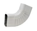 3x4" 75-Degree Downspout Elbow – Type B Corrugated Aluminum (25+ Colors)