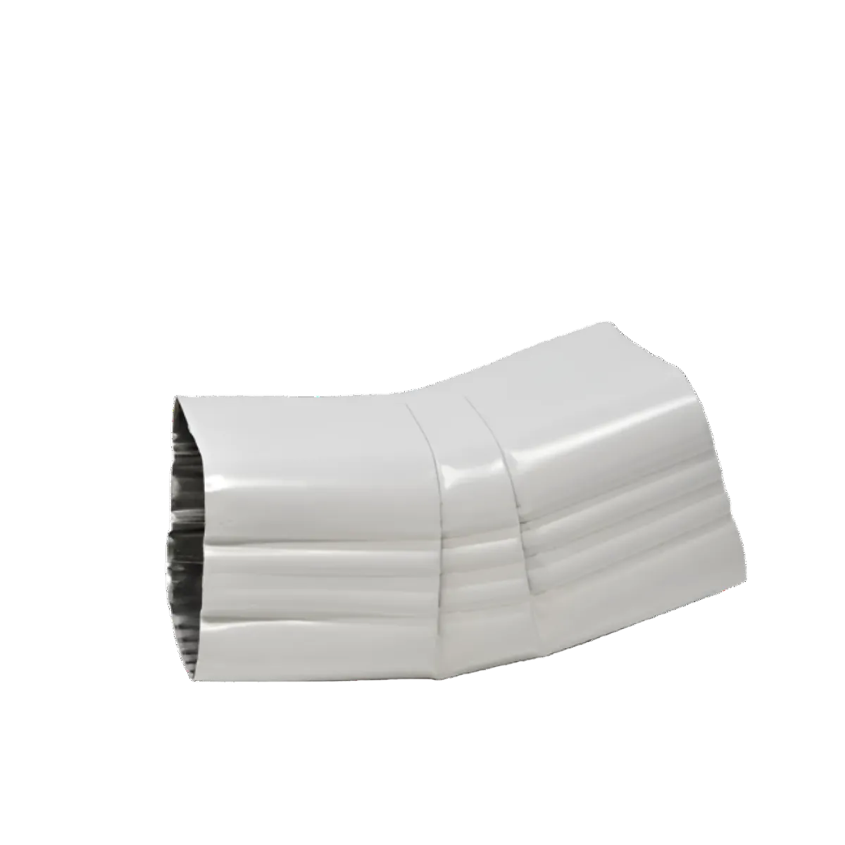 4x5 aluminum 22.5 degree Type A downspout elbow for gutter installation