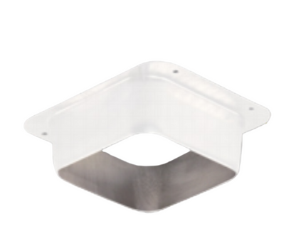 3" Professional Rectangular Gutter Outlet - Premium Aluminum Downspout Connector | Multiple Colors | Damascus OR & Nationwide Shipping