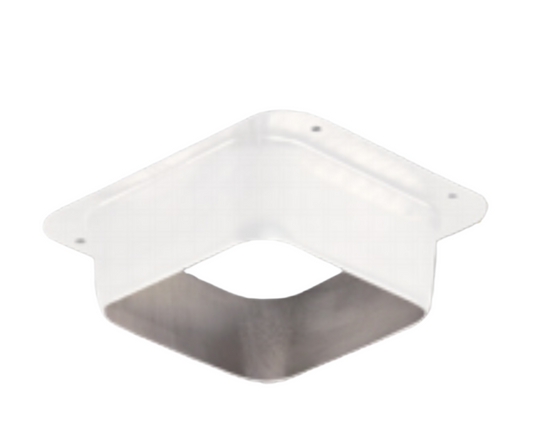 3" Professional Rectangular Gutter Outlet - Premium Aluminum Downspout Connector | Multiple Colors | Damascus OR & Nationwide Shipping