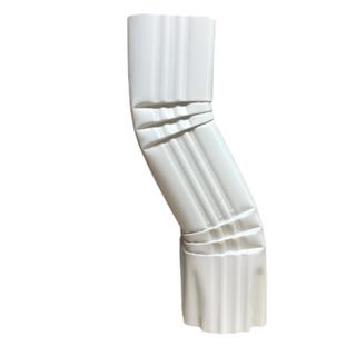 GA 3x4" Double A Offset Downspout Extension Professional Grade Aluminum 4" Offset 25+ Colors