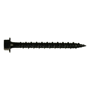 Speed Master® #10 x 2 in. Hex Head Screw BLACK (No Washer)