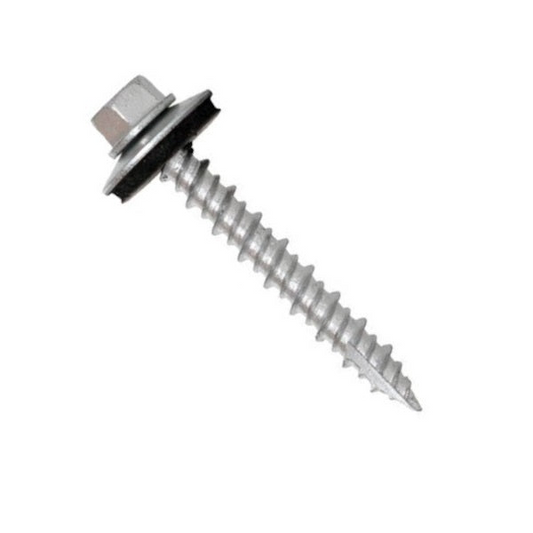 2-1/2 in Hex Head Screw with Sealing Washer