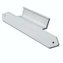 Professional 2x3 Vinyl Mounting Clip Gutter System Support Fastener White Weather-Resistant