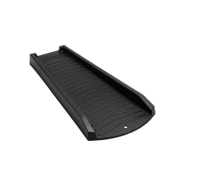 Splash block 10x21 inch slate black textured surface downspout foundation protection gutter contractor Damascus Oregon GutterAll