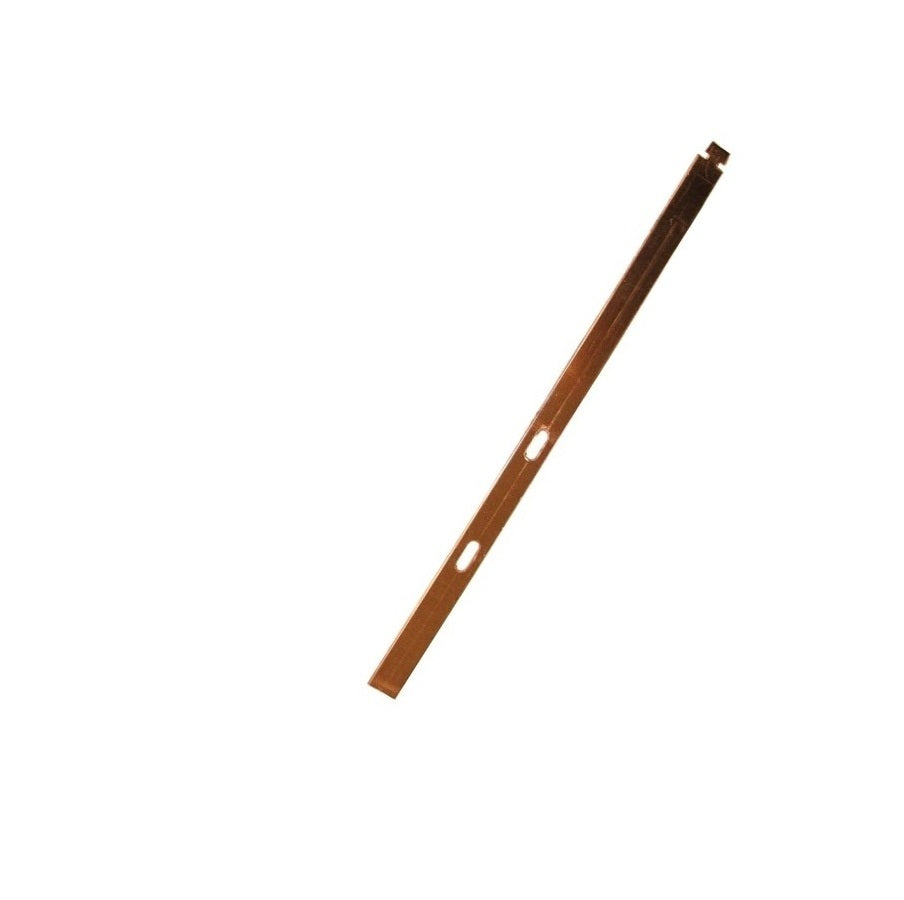 Copper T-Strap hanger free hanging gutter roof support slotted design K-style hidden hanger compatible Damascus Oregon GutterAll