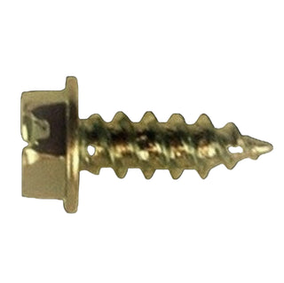 #6 x 3/8 in. Zinc Hex Zip Screws