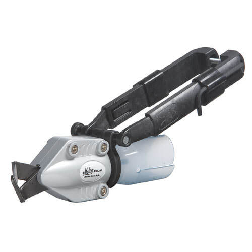 Malco TSCM TurboShear corrugated metal cutting drill attachment in retail packaging transforms drill into power shear Made in USA GutterAll Damascus Oregon
