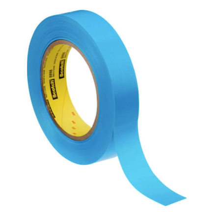 Blue Coil Tape 1" wide Scotch 3M 8898