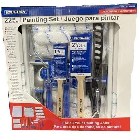 Vaughan 22-piece professional painting set brush roller kit gutter fascia touch-up contractor supply Damascus Oregon GutterAll