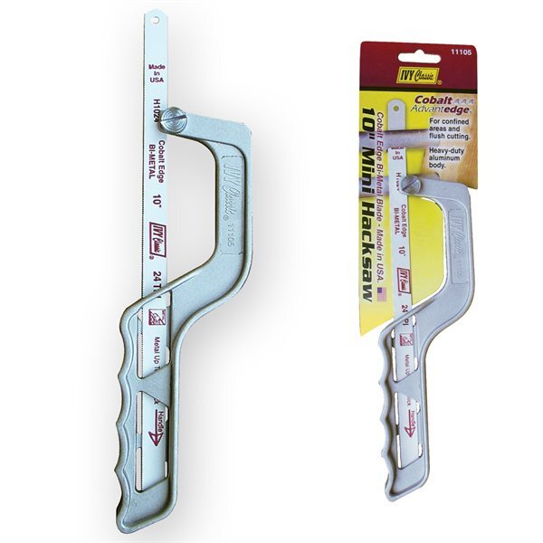 Ivy Mini Hacksaw w/ Bi-Metal Blade