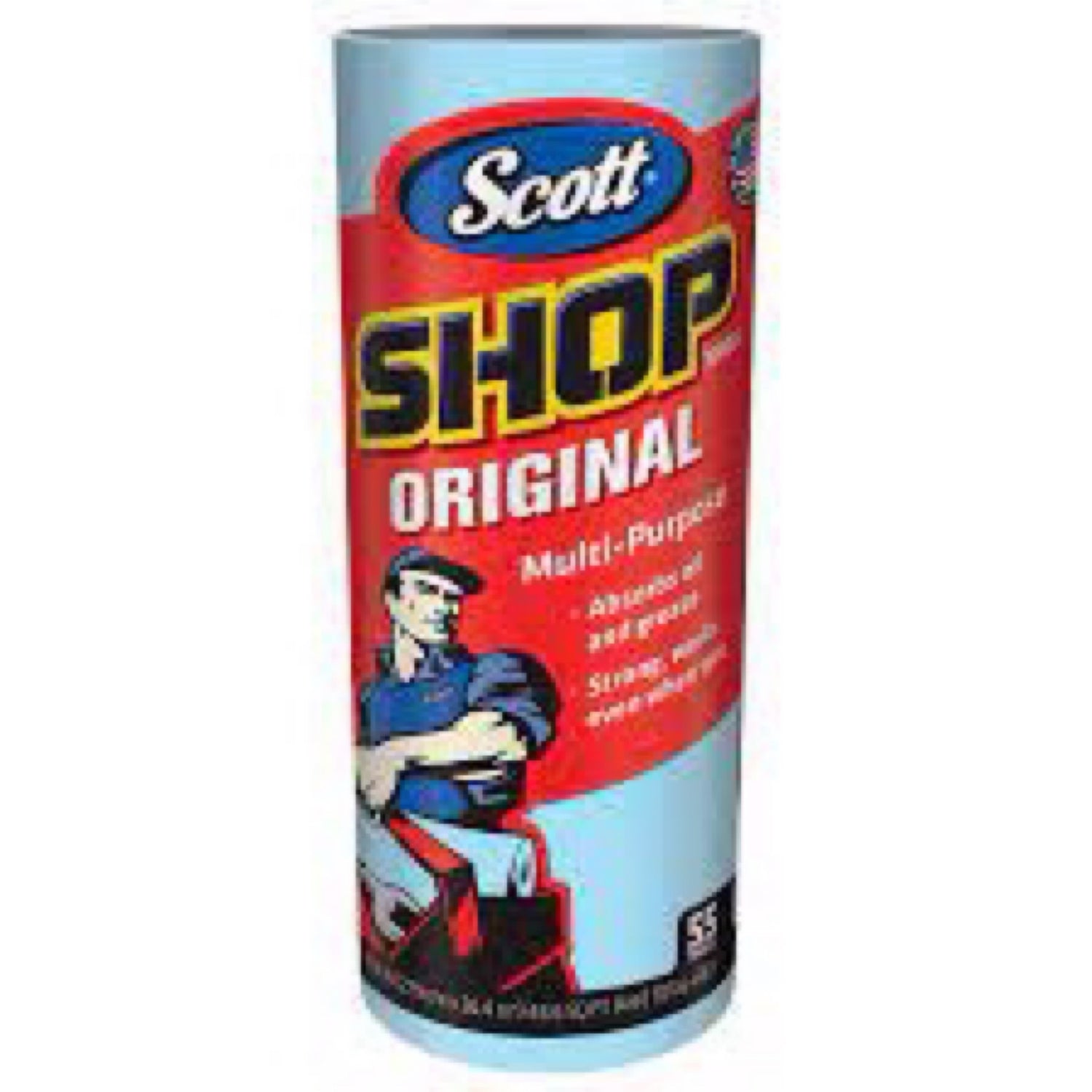 Scott Shop Towels Original blue roll 55 sheets multi-purpose gutter contractor cleanup Damascus Oregon GutterAll