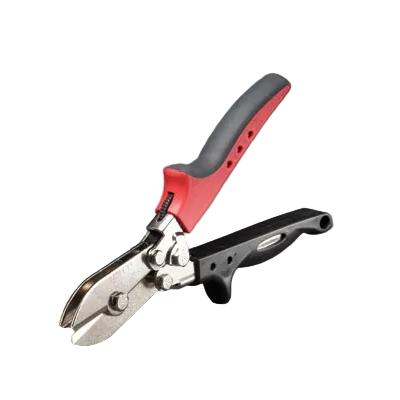 Malco SC3R single crimper 5 blade round pipe crimping tool red black ergonomic handles sheet metal GutterAll Damascus Oregon