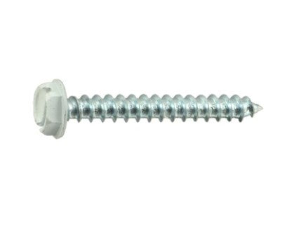 500 pack white downspout screws for gutter hardware and brackets