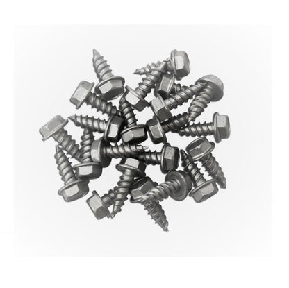 #8 x ½ in. Stainless Steel Hex Zip Screws
