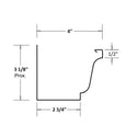 4" K-Style Gutter