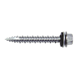 Speed Master® #10 x 2 in. Hex Head W/ Washer Screw Stainless
