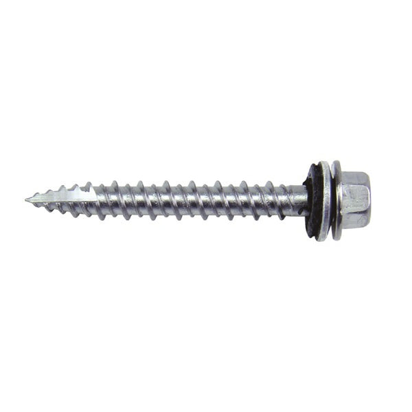 Speed Master® #10 x 2 in. Hex Head W/ Washer Screw Stainless