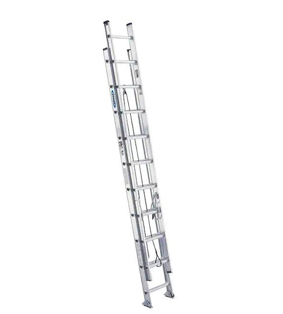 Extension ladder rental service 16 to 60 foot professional grade daily pickup gutter roofing access Damascus Oregon GutterAll
