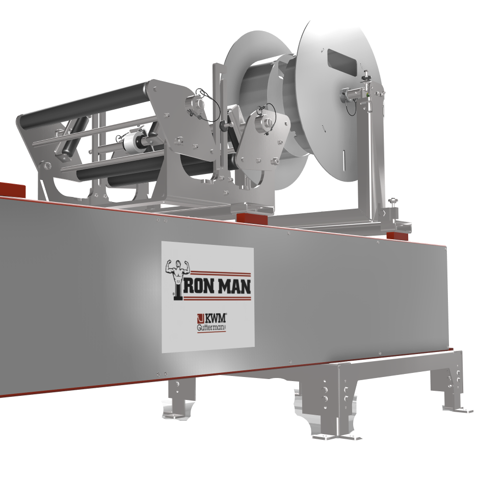 Specialty gutter machine rental for seamless gutter profile production