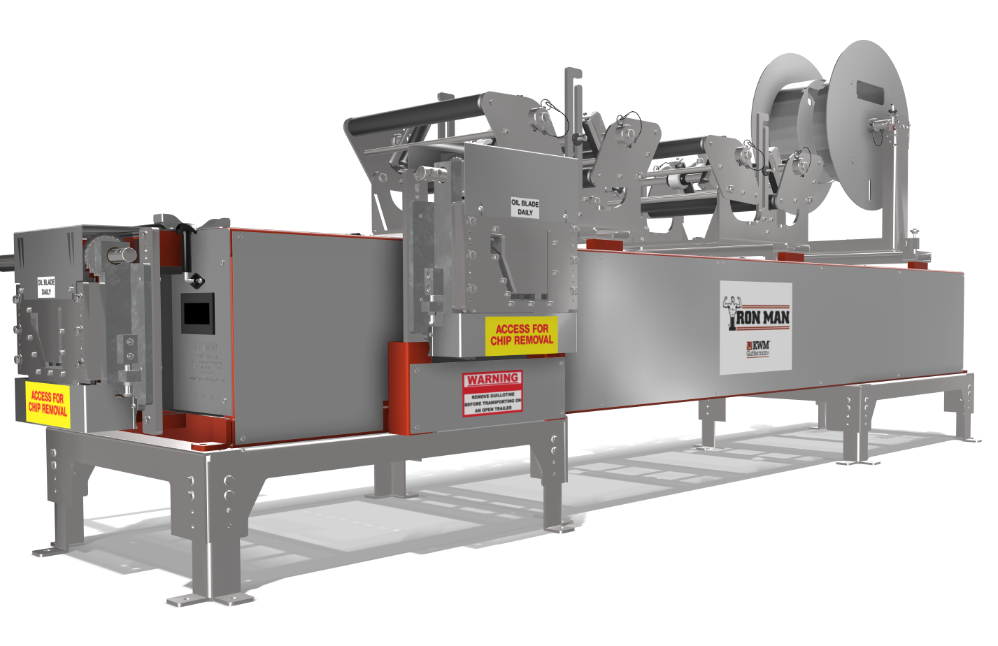 New KWM Ironman G5 5" K-Style Seamless Gutter Machine – Residential Grade Contractor Equipment