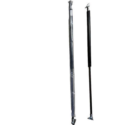 Pair of heavy-duty gas struts with mounting brackets for lift-up enclosed trailer door conversion GutterAll Damascus Oregon