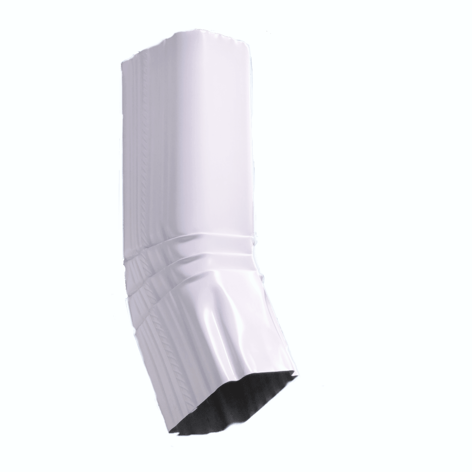 2x3" Single Offset Elbow Style B - Professional 30° Aluminum 30 white