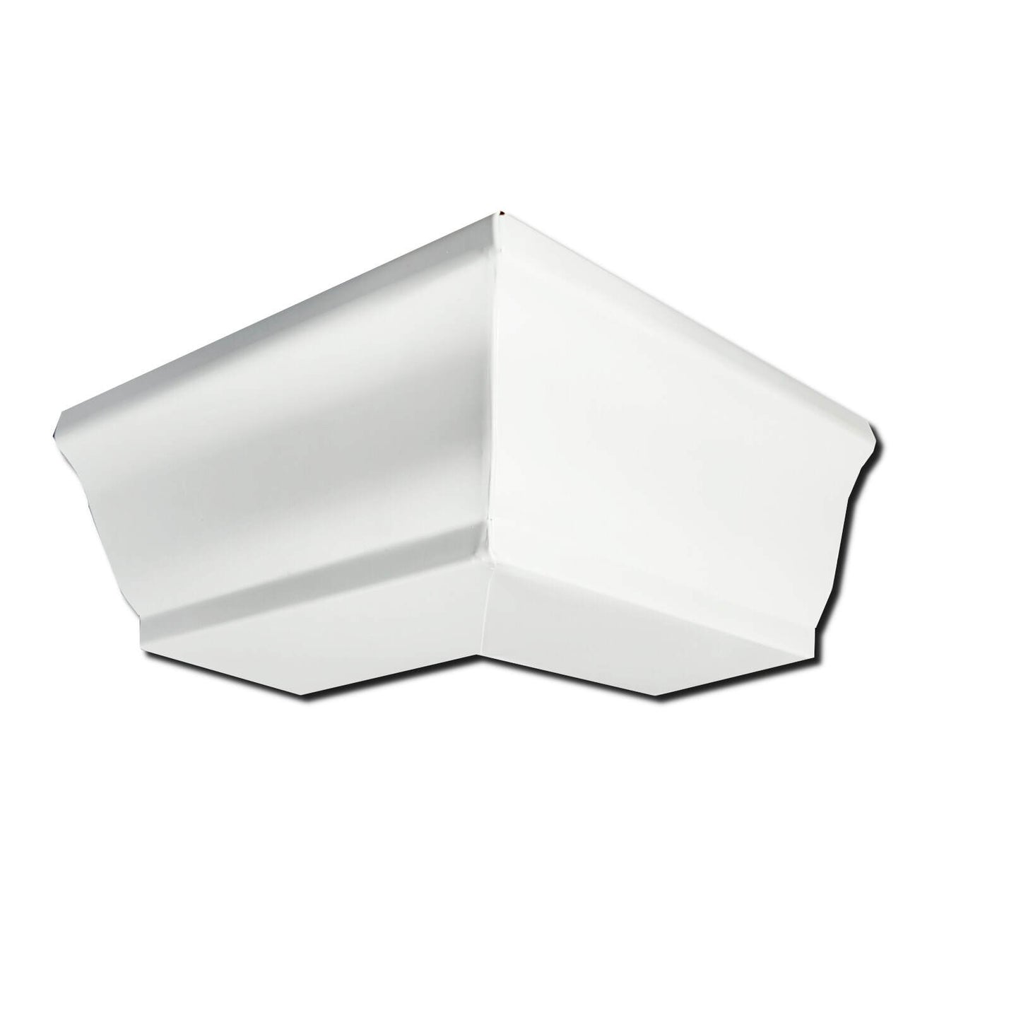 6K 90 degree professional box miter corner aluminum gutter transitions inside outside corner leak-proof design Damascus Oregon