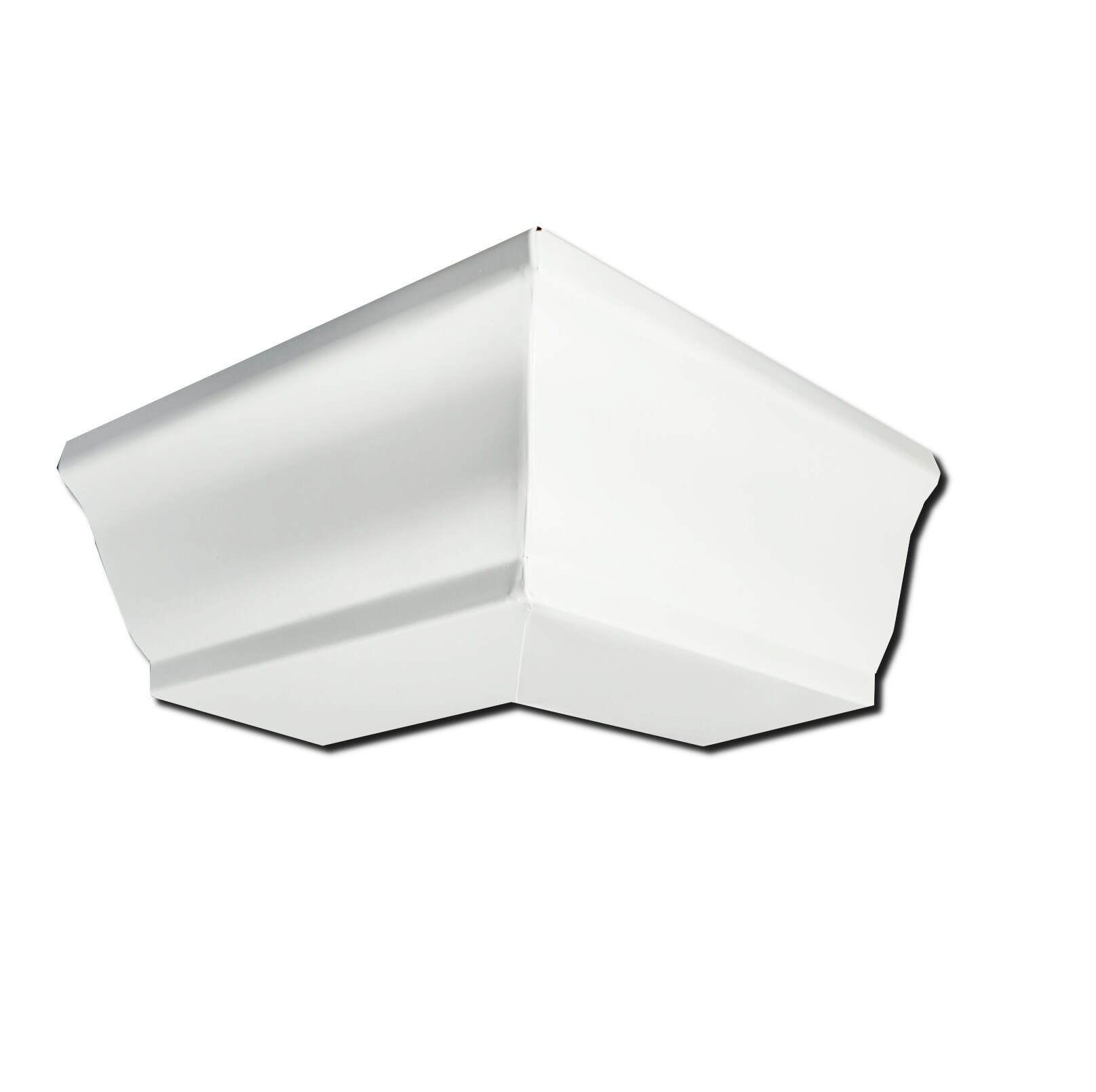 6K 90 degree professional box miter corner aluminum gutter transitions inside outside corner leak-proof design Damascus Oregon