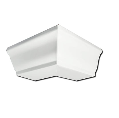 6K 90 degree professional box miter corner aluminum gutter transitions inside outside corner leak-proof design Damascus Oregon