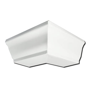 6K 90 degree professional box miter corner aluminum gutter transitions inside outside corner leak-proof design Damascus Oregon