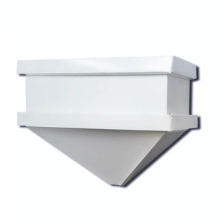 extra large collection box aluminum gutter system professional grade conductor head