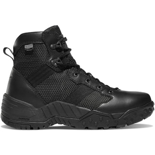 Danner Scorch 6-inch black tactical duty boots with Danner Dry waterproofing and side-zip design