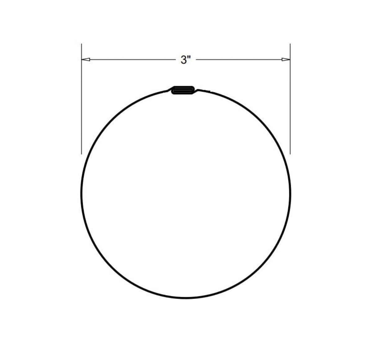 3 in. Round Downspout