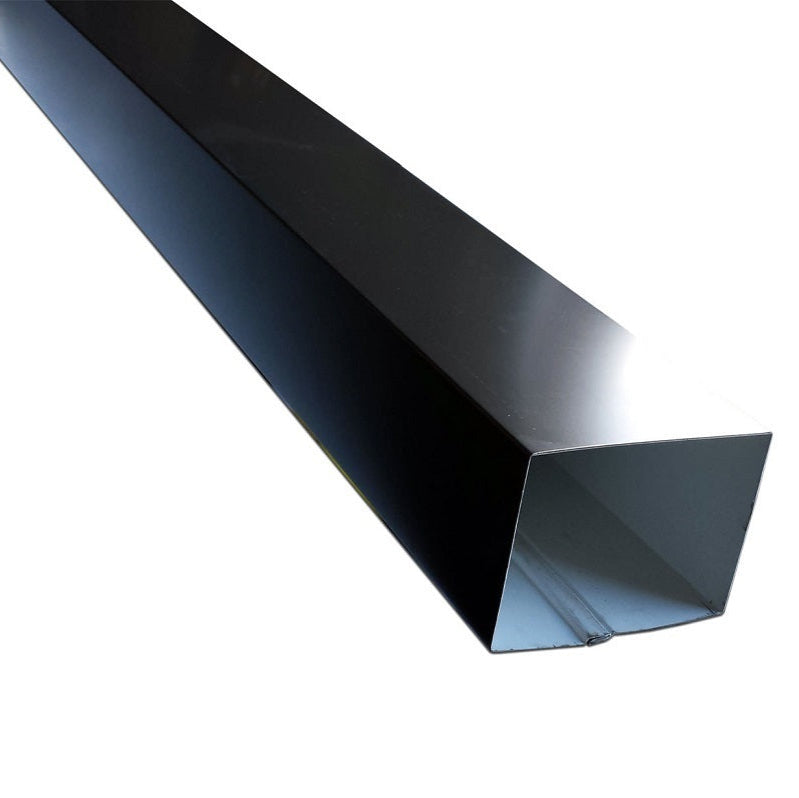 3x4 plain rectangular aluminum downspout, 10ft, professional grade