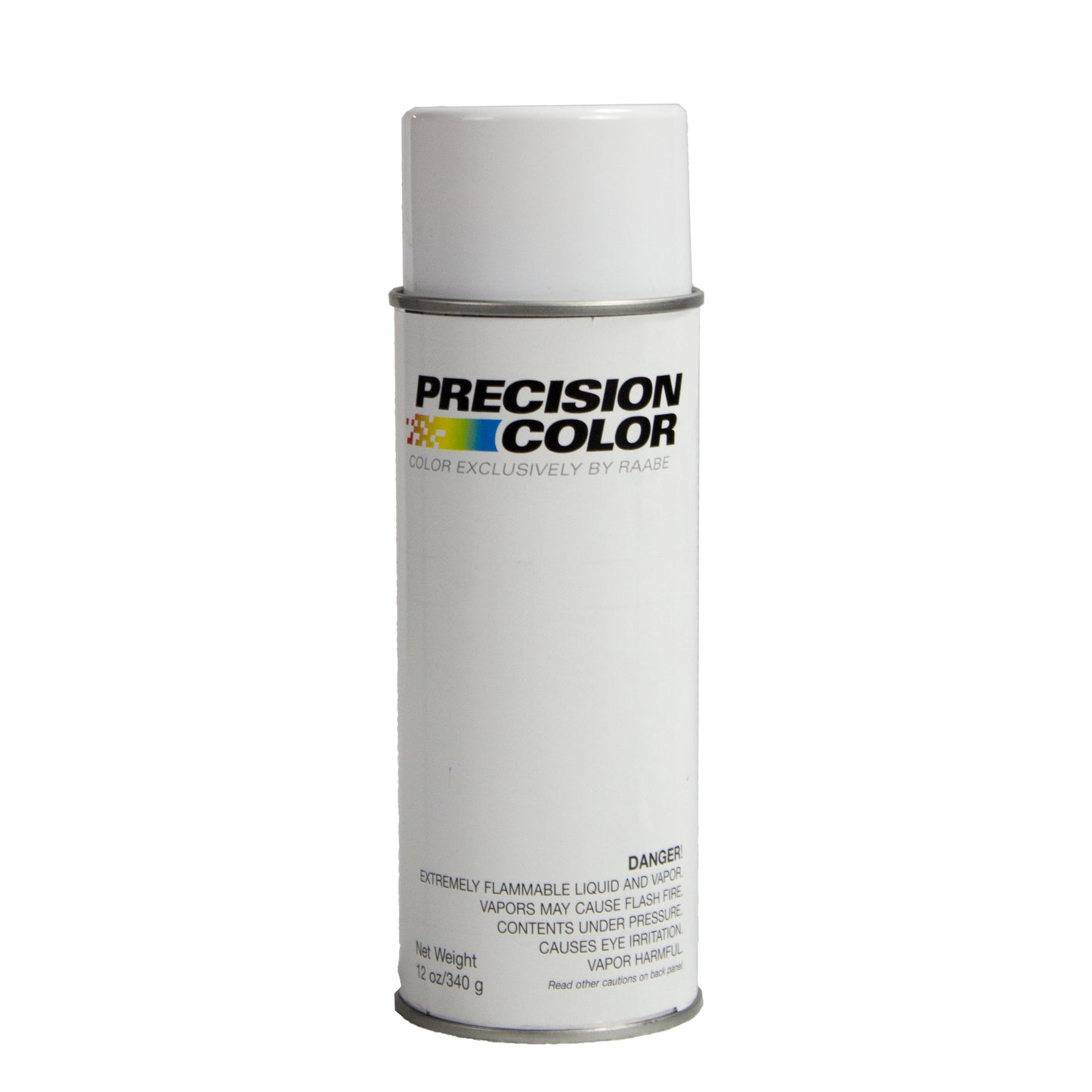 Professional gutter touch-up paint spray can by Precision Color for repairs.